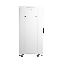 Armario rack de suelo 24U Profundidad: 600 Altura: 1200mm | Ancho: 600mm | Sin Accesorios | Blanco