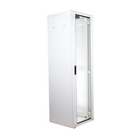 Armario rack de suelo 42U Profundidad: 600 Altura: 2000mm | Ancho: 600mm | Sin Accesorios | Blanco