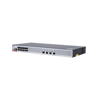 Ruijie Switch Cloud Gestionable L3 - 12 puertos PoE RJ45 1G + 4 puertos SFP+ 10G