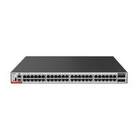 Ver informacion sobre Ruijie Switch Cloud Gestionable L3 - 48 Puertos Gigabit PoE RJ45 + 4 Puertos SFP+ 1/10G