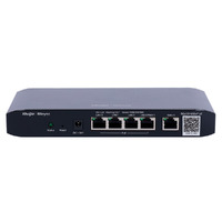 Reyee Router Controlador Cloud -  5 Puertos RJ45 1Gbps - 4 Puertos PoE+ 802.3af/at / Máximo 54W - Admite hasta 2 WAN para failover o balanceo - Hasta 600Mbps de ancho de banda 