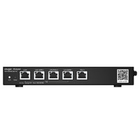 Reyee Router PoE Controlador Cloud - 4 Puertos PoE+ LAN + 1 Puerto WAN - 5 Puertos RJ45 10/100 /1000 Mbps - Admite hasta 4 WAN para failover o balanceo - Hasta 1500 Mbps de ancho de banda 