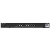 Reyee Router Controlador Cloud - 9 Puertos  LAN + 1 Puerto WAN - 10 Puertos RJ45 1Gbps - Admite hasta 4 WAN para failover o balanceo - Hasta 1500 Mbps de ancho de banda