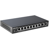 Reyee Router PoE Controlador Cloud - 9 Puertos GE LAN + 1 Puerto GE WAN - 8 Puertos PoE+ 802.3af/at / Hasta 110W en total - Admite hasta 4 WAN para failover o balanceo - Hasta 1500 Mbps de ancho de banda