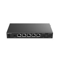 Ver informacion sobre Reyee Router Cloud - 5 Puertos RJ45 2.5G + 1 SFP+ 10Gigabit - Funciones básicas de Firewall  - Admite hasta 5 WAN para failover o balanceo - Hasta 2500 Mbps de ancho de banda - Hasta 400 usuarios recomendados