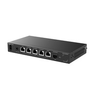 Reyee Router Cloud - 5 Puertos RJ45 2.5G + 1 SFP+ 10Gigabit - Funciones básicas de Firewall  - Admite hasta 5 WAN para failover o balanceo - Hasta 2500 Mbps de ancho de banda - Hasta 400 usuarios recomendados