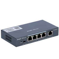 Reyee Switch PoE Cloud Gestionable - 4 puertos PoE+ + 1 Uplink RJ45