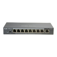 Reyee Switch PoE Cloud Gestionable - 8 puertos PoE+ + 1 Uplink RJ45