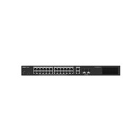 Reyee Switch PoE Cloud Gestionable - 24 PoE 802.3af/at + 2 SFP + 2 uplink RJ45 - 26 RJ45 10/100/1000Mbps + 2 SFP 10/100/1000 - 30W por puerto 802.3af/at / Máximo 250W - VLAN/Port Isolation/Loop Detection - Port Speed Limit
