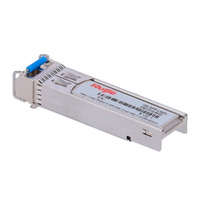 Ruijie Módulo transceptor SFP - BIDI Transmisión 1310nm / Recepción 1550nm - Fibra monomodo - Conector LC - Máxima distancia 20 km - 1.25Gb/s - 1000Base-LX