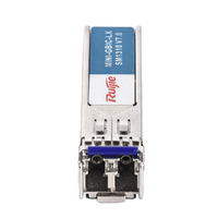 Ruijie Módulo transceptor SFP - Longitud de Onda 1310 nm - Fibra monomodo - Conector LC UPC dúplex - Máxima distancia 10 km - 1.25Gb/s - 1000Base-LX