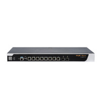 Ruijie Router Cloud - 8 Puertos Gigabit + 2 Puertos SFP Gigabit - Router + Funciones Firewall - Admite hasta 9 WAN para failover o balanceo - Hasta 2500 Mbps de ancho de banda - Hasta 1000 usuarios recomendados