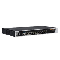 Ruijie Router Cloud - 8 Puertos GE+ 1 SFP Gigabit + 1 SFP+ 10Gigabit - Router + Funciones Firewall - Admite hasta 9 WAN para failover o balanceo - Hasta 2500 Mbps de ancho de banda - Hasta 2000 usuarios recomendados