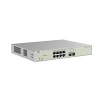 Reyee Switch PoE Cloud Capa 2 - 8 x RJ45 2.5Gbps PoE+ + 2 x 10Gbps SFP+ - Máximo 240W