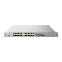 Ver informacion sobre Reyee Switch PoE Cloud Capa 3 - 24 puertos PoE+ RJ45 + 4 SFP - Máximo 370W