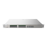 Ver informacion sobre Reyee Switch PoE Cloud Capa 3 - 24 puertos PoE+ RJ45 + 4 SFP+ - Máximo 370W