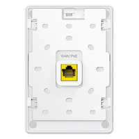 Reyee - AP de Pared Omnidireccional Wi-Fi 6 - AX 3000 Mbps MU-MIMO 2x2 x 4 Puertos RJ45