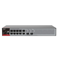 Ruijie Switch PoE Cloud Gestionable L2+ - 8 puertos RJ45 PoE+ 1G + 2 puertos SFP 1/2.5G / Hasta 125W potencia total