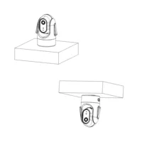 Cubo PT IP H.265 4M DN IR10m 4mm Wifi Audio SD 5V MIC