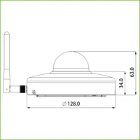 Dome PT IP 2M H.265 Wifi DN ICR WDR Starlight 3.6mm 3D IP66 IK08 AUDIO