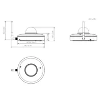 Domo PTZ IP 2M H265 WiFi WDR IR20m Starlight 4x IP66 IK08 AUDIO MIC AI