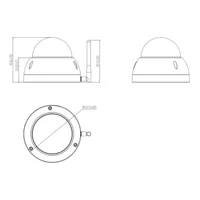 Dome PTZ IP 2M DN dWDR Starlight 4X 3D IP66 IK10 WiFi AI