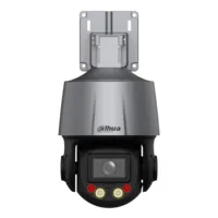 Cámara PTZ IP 2M H.265 WDR Illum Dual LED30m/IR50m 5x IP66 PoE AUDIO MIC E/S AI