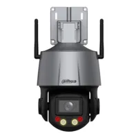 Cámara PTZ IP 4M H.265 WDR Illum Dual LED30m/IR50m 5x IP66 WiFi AUDIO MIC E/S AI