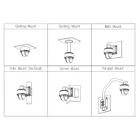 Dome PTZ IP 2M DN WDR Starlight IR50m Invisible 25X 3D IP66 PoE AUDIO E/S AI