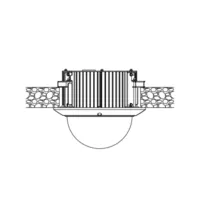 Dome PTZ IP 4M H.265 WDR Starlight 32X 3D IK10 PoE+ Inserción AUDIO E/S AI
