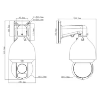 Dome PTZ IP 4M DN WDR Starlight IVS SMD IR150m 32X IP67 IK10 PoE+ AUDIO E/S AI