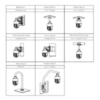 Dome PTZ IP 8M TiOC H.265 WDR Starlight Illum Dual LED50m/IR150m 25x IP66 PoE+ AUDIO E/S AI