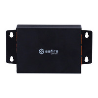 Safire Smart - Caja de entradas y salidas de alarma - 16 Entradas de alarma - 6 Salidas de relé - Compatible con grabadores DVR y NVR Safire Smart