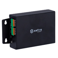 Safire Smart - Caja de entradas y salidas de alarma - 16 Entradas de alarma - 6 Salidas de relé - Compatible con grabadores DVR y NVR Safire Smart