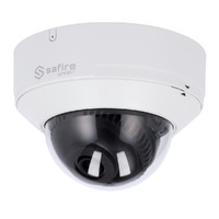 Ver informacion sobre Safire Smart - Cámara Domo IP gama E1 Inteligencia Artificial - 4Mpx - Lente 2.8 mm | Micrófono integrado | IR 30m - AI: Clasificación de humano y vehículo - PoE - IP67 - IK10