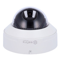 Safire Smart - Cámara Domo IP gama I1 AI Avanzada - 8Mpx - Lente 2.8 mm | Micrófono | IR 30m - AI Avanzada:Humano, vehículo y vehículo 2 ruedas - PoE - IP67 - IK10