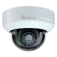 Ver informacion sobre Safire Smart - Cámara Domo IP gama E1 Inteligencia Artificial - 4Mpx - Lente Motorizada 2.8~12mm | Micrófono | IR 50m - AI: Clasificación de humano y vehículo - PoE - IP67 - IK10