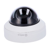 Safire Smart - Cámara Dome IP gama I1 AI Avanzado - 8Mpx - Lente Motorizada 2.8-12 mm | Micrófono | IR 50m - AI Avanzado:Humano, vehículo y vehículo 2 ruedas - PoE - IP67 - Alarma