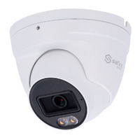 Ver informacion sobre Safire Smart - Cámara Turret IP gama E1 Night Color - 4Mpx - Lente 2.8 mm | Micrófono integrado | LED 30m - AI: Clasificación de humano y vehículo - PoE - IP67