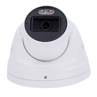 Safire Smart - Cámara Turret IP gama I1 con Disuasión activa - 8Mpx - Lente 2.8 mm | MIC &amp; Speaker | Dual light 40m - AI: Clasificación de humano y vehículo - PoE - IP67