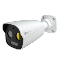 Cámara térmica Dual IP Bullet Safire Smart - Sensor térmico 256x192 VOx | Lente 7 mm - Sensor óptico 1/2.7” 5 Mpx | Lente 8 mm - AI clasificación de humano y vehículo