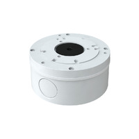 Caja de conexiones Safire Smart - Para cámaras domo - Apto para uso exterior IP65 - Instalación en techo o pared - Diámetro de la base 112 mm - Pasador de cables