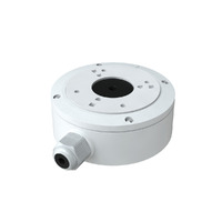Ver informacion sobre Caja de conexiones Safire Smart - Para cámaras domo - Apto para uso exterior IP66 - Instalación en techo o pared - Diámetro de la base 117.9 mm - Pasador de cables