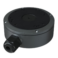 Ver informacion sobre Caja de conexiones Safire Smart - Para cámaras domo - Apto para uso exterior IP66 - Instalación en techo o pared - Diámetro de la base 139.3 mm - Pasador de cables