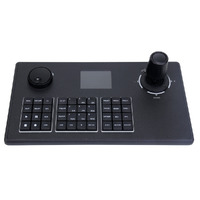 Teclado IP Safire Smart - Doble interfaz: directo o red - Pantalla LCD TFT | Joystick 4 axis - Red por IP con conector RJ45 - Compatible con cámaras ONVIF - Captura de imágenes en local por USB