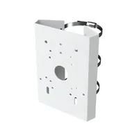 Ver informacion sobre Soporte para mástiles/farolas Safire Smart - Para cámaras domo motorizadas - Rango diámetro 118~140 mm - Fabricando en acero laminado SPCC - Color blanco - Pasador de cables