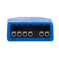 Shelly 1 Gen3 - WiFi 2.4 GHz IEEE802.11 b/g/n / Bluetooth -  Interruptor inteligente  - Soporta 110-240 V~24-48 V⎓12 V⎓ - Ofrece contactos secos - Compatible con Alexa y Google