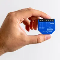 Shelly 1 Gen3 - WiFi 2.4 GHz IEEE802.11 b/g/n / Bluetooth -  Interruptor inteligente  - Soporta 110-240 V~24-48 V⎓12 V⎓ - Ofrece contactos secos - Compatible con Alexa y Google