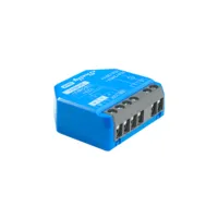 Shelly 1 Gen4 - WiFi 2.4 GHz / Bluetooth / Zigbee - Interruptor inteligente  - Soporta 110-240 V~24-48 V⎓12 V⎓ - Ofrece contactos secos - Compatible con Alexa y Google