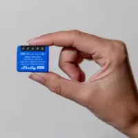 Shelly 1 Mini Gen3 - WiFi 2.4 GHz IEEE802.11 b/g/n / Bluetooth - Interruptor inteligente  - Soporta alimentación AC - Ofrece contactos secos - Compatible con Alexa y Google